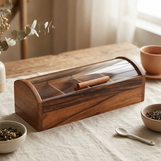 Wooden Tea Box